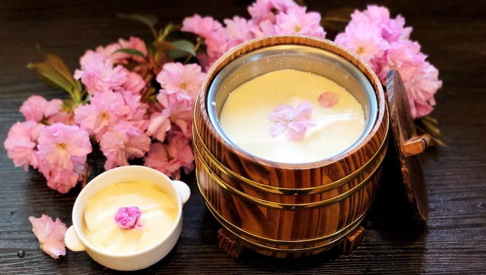 樱花木桶豆花