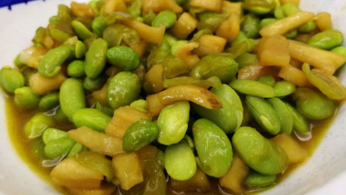 厨房??素食～青豆炒萝卜