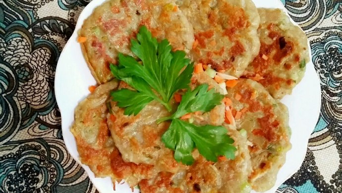 豆渣饼