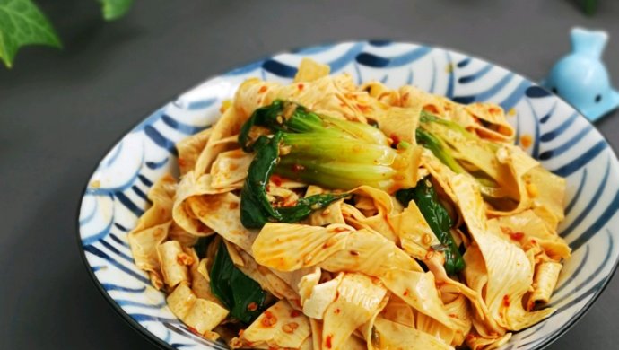 凉调豆皮