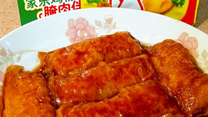 老上海黄酱(豆腐衣包肉)