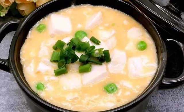 蟹黄豆腐煲