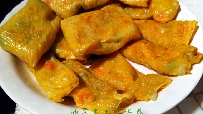 油皮土豆泥卷