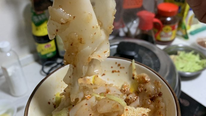 凉皮面筋的做法??