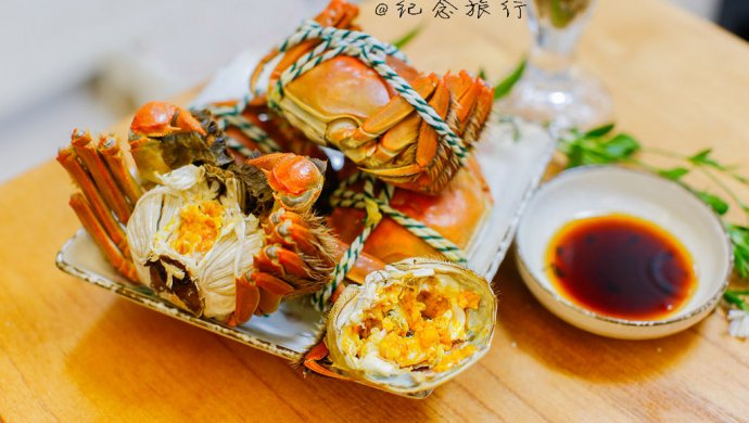 清蒸大闸蟹