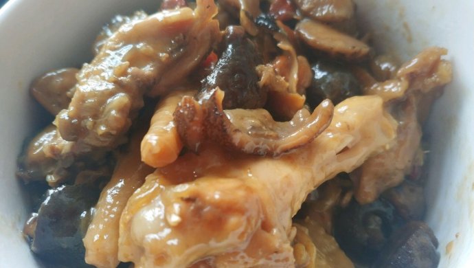 海参贻贝焖鸡--新手电饭煲菜单