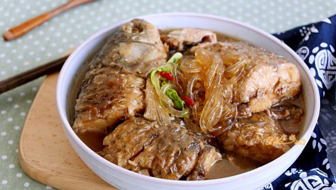 鱼段烧粉条
