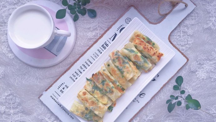 馄饨皮韭菜盒子