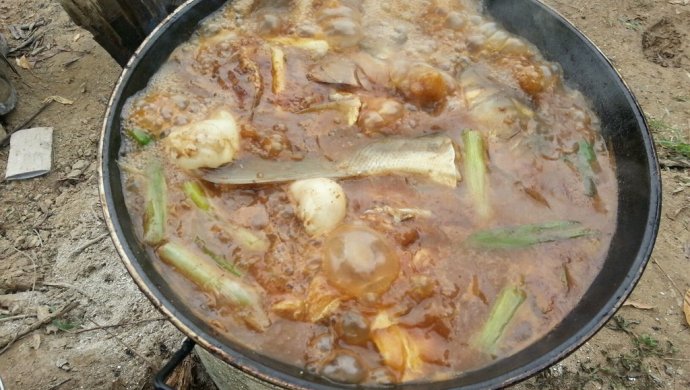 乐乐自家菜--红烧鲢鱼