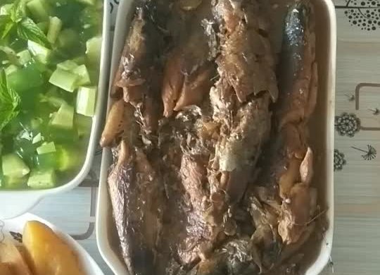 酱炖青鱼