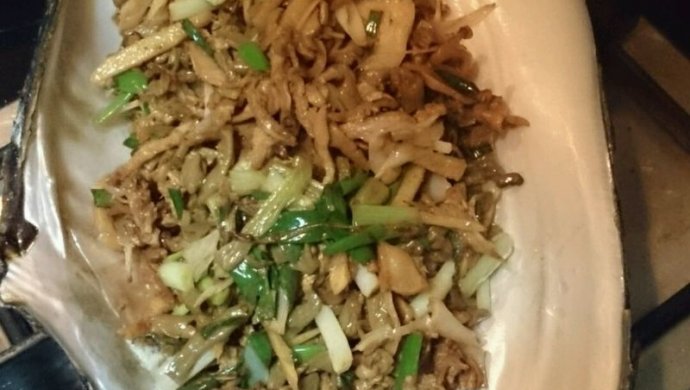 河蚌炒酸豆角
