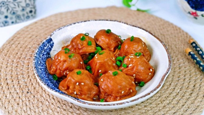 酱香面筋塞肉