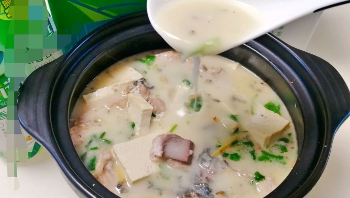 鲤鱼炖豆腐，超美味