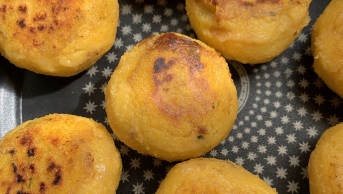玉米面菜饽饽