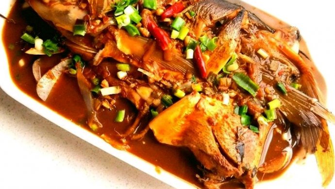 下饭菜～酱炖鲢鱼