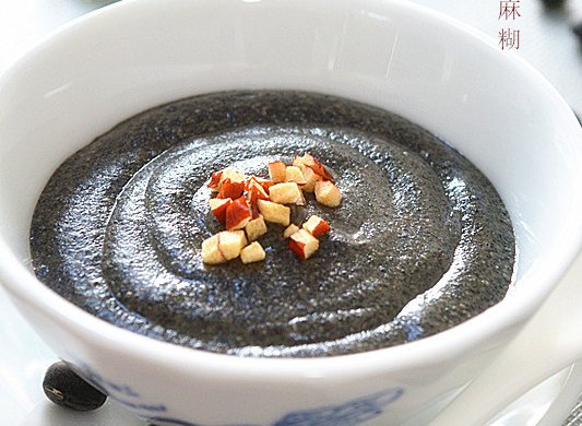 黑豆黑芝麻糊