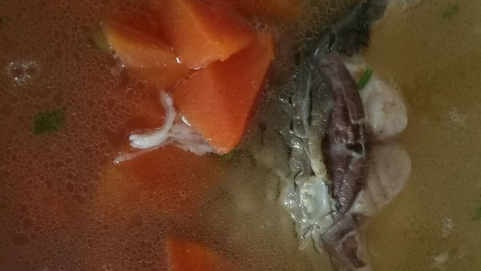 木瓜青鱼尾汤（养胃食疗）