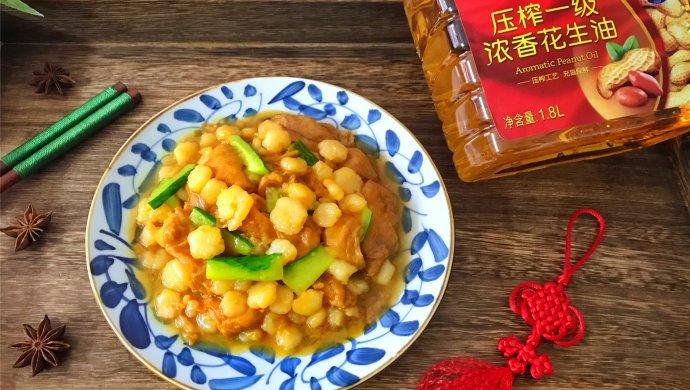 金牌虾仁面筋