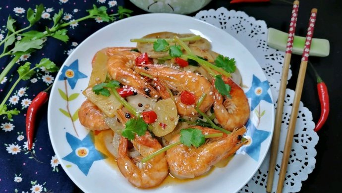 麻辣干锅虾