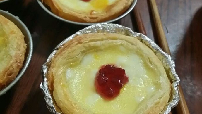 自制蛋挞(蛋挞皮+蛋挞水)