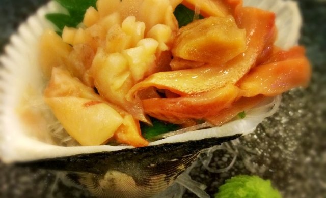 帮主教你做日料―赤贝(赤?刺し身)
