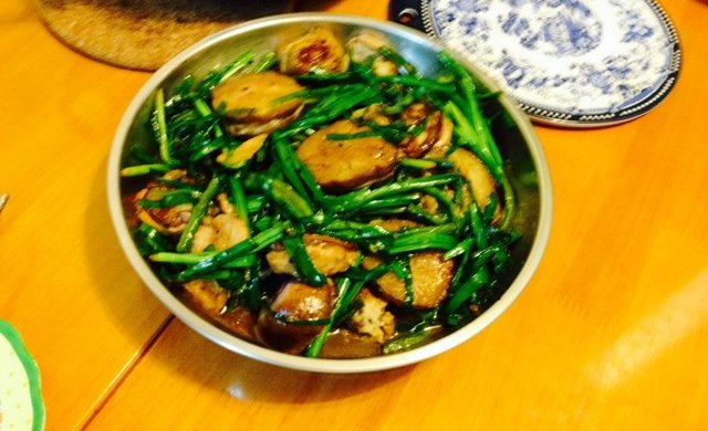 墨鱼茄盒炒?菜