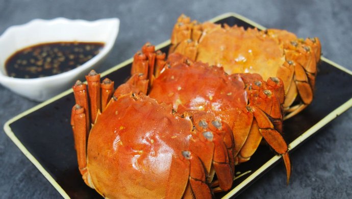 清蒸大闸蟹