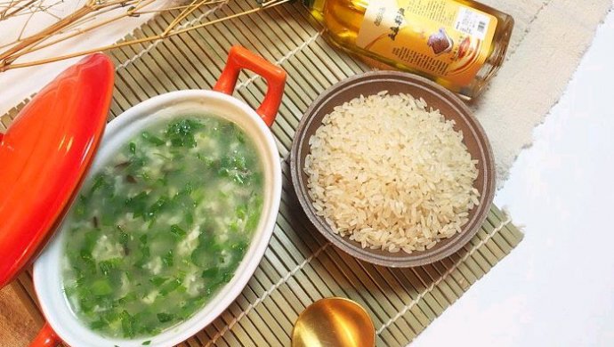 鲜贝蔬菜粥