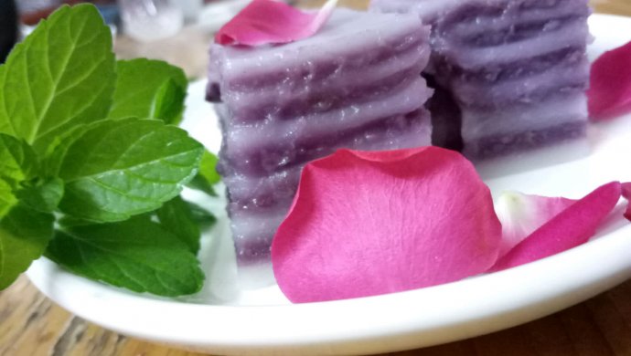 紫薯米糕