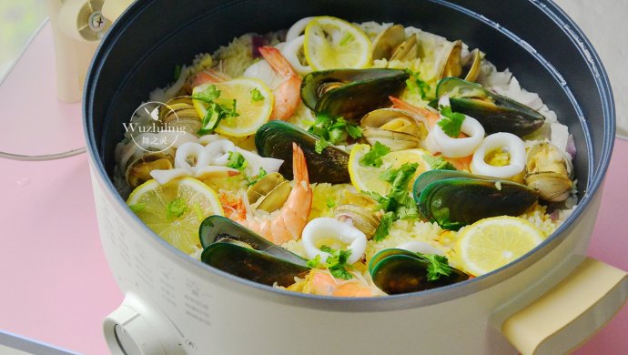 什锦海鲜饭