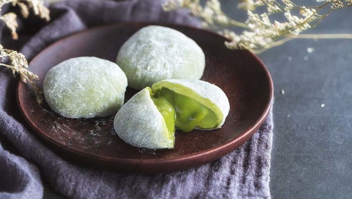 爆浆抹茶麻薯