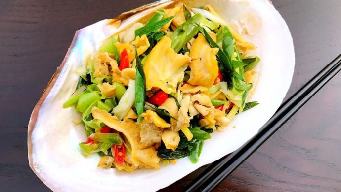 清明河蚌爆青蒜