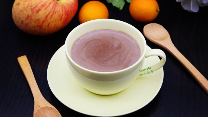 核桃黑豆浆