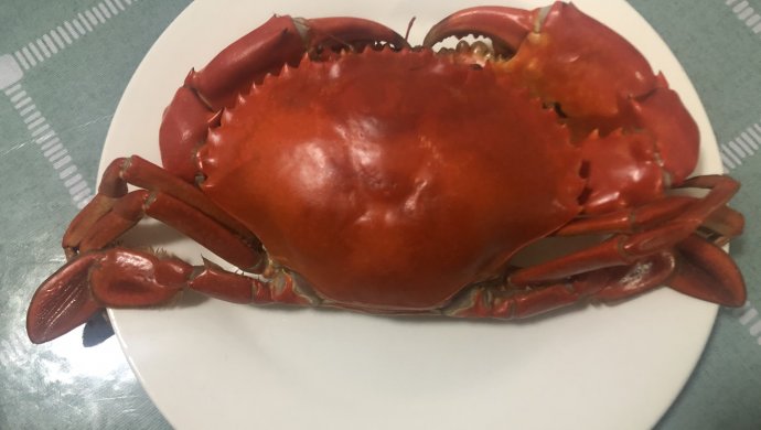 清蒸青蟹
