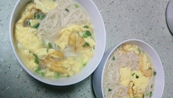 十分钟早餐之鸡蛋挂面