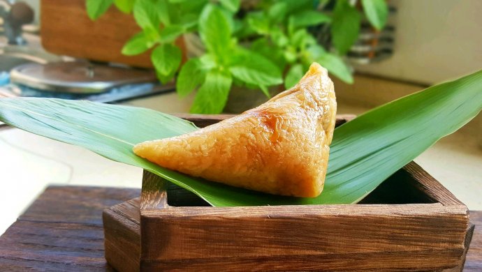 干贝蛋黄肉粽#在"家"打造ins风