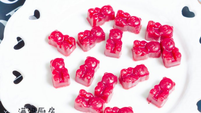 小熊QQ糖，用藕粉来做回小糖果吧