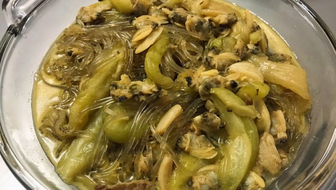 大连茄子炖蚬子