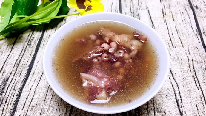 红豆薏米排骨汤