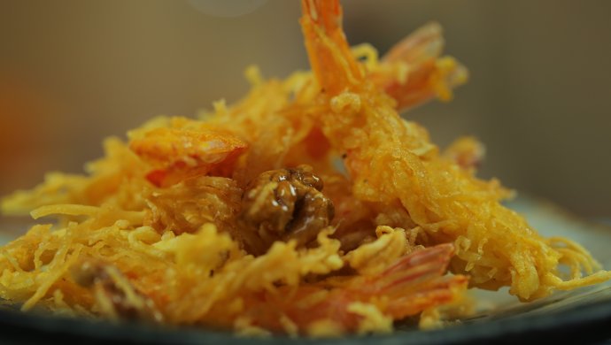 馄饨皮爱上大虾