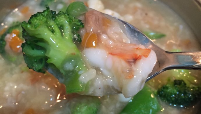 金枪鱼时蔬粥