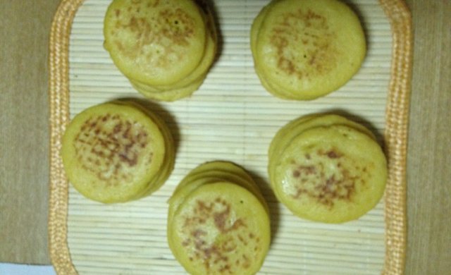 香甜玉米饼