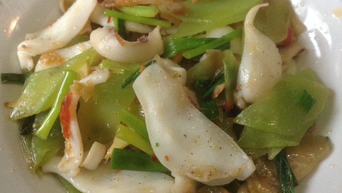 小炒墨鱼