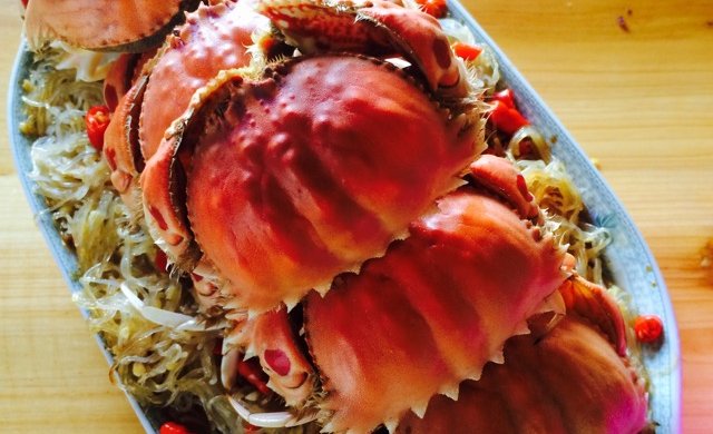粉蒸海蟹