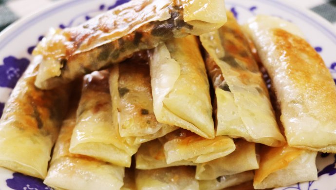饺子皮春卷