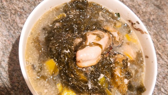 奶汤贻贝紫菜