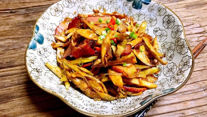 笋干炒腊肉