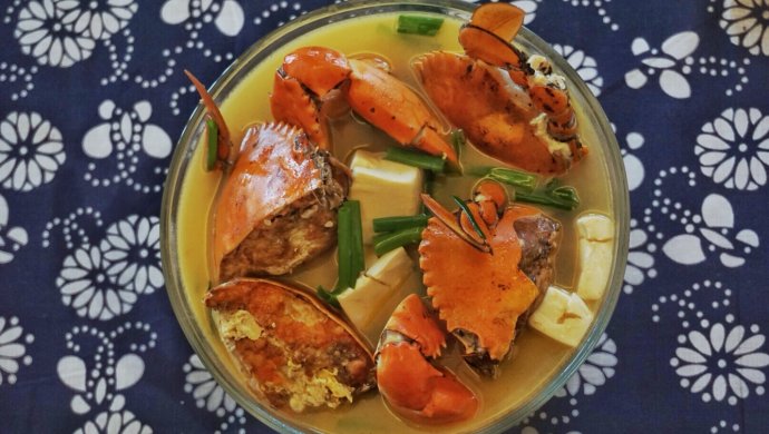 三门青蟹豆腐汤