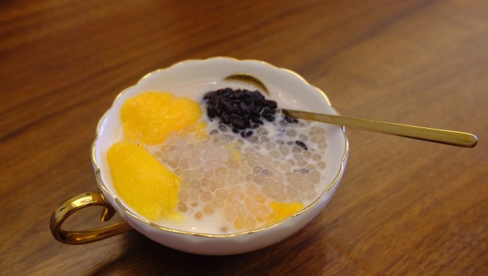 芒果白雪黑糯米甜甜