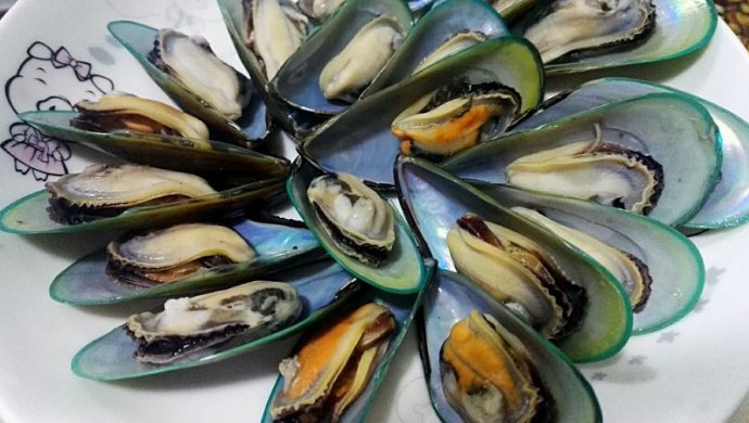 电饭锅白灼青口姜